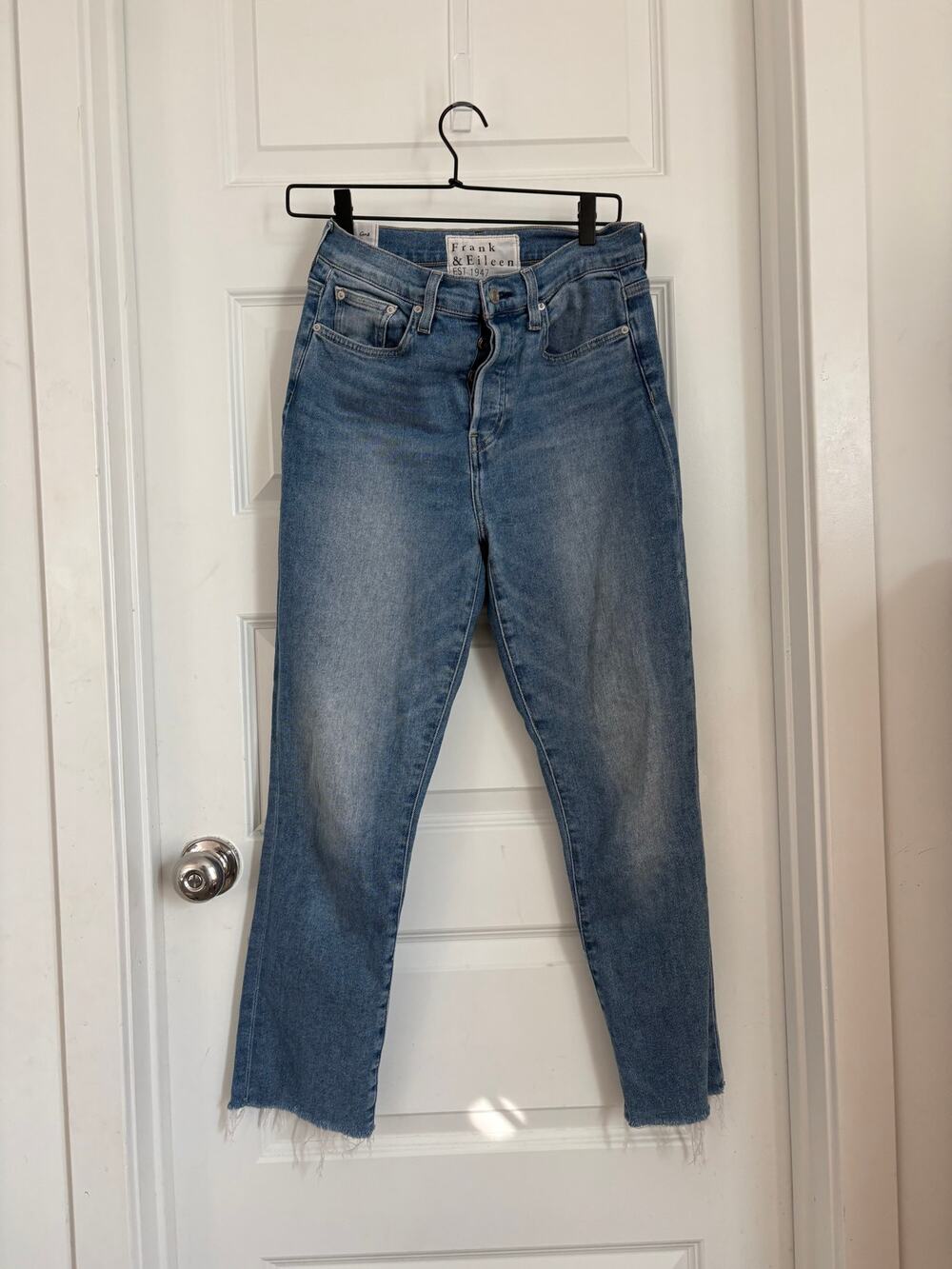 Frank & Eileen Cork Jeans Size 28 High Rise Button Fly